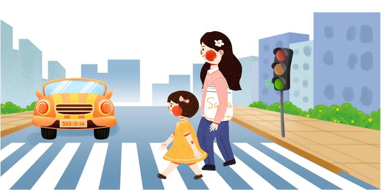 步行騎行乘車(chē)安全規則_出行提示_中小學(xué)開(kāi)學(xué)交通安全提示