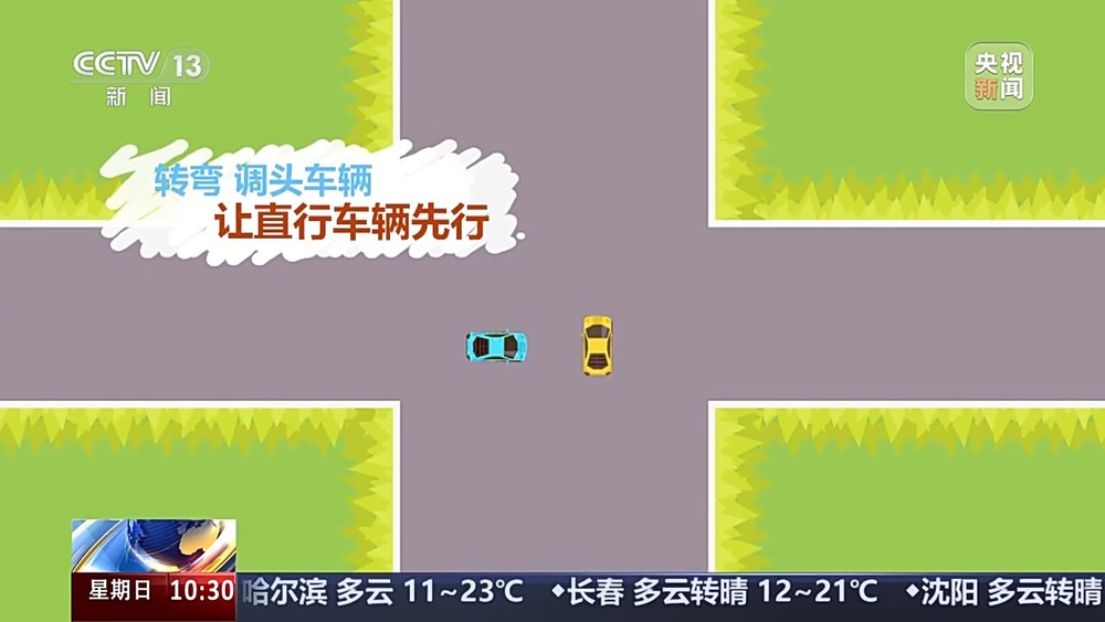 無(wú)信號燈路口通行規則_國慶中秋假期交通安全風(fēng)險_出行提示