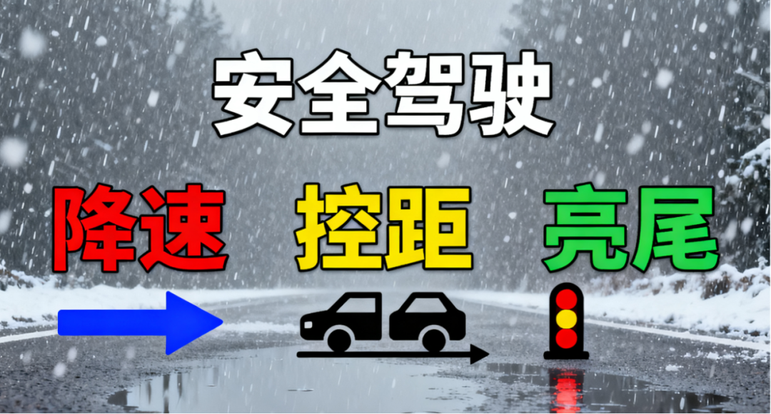 斷崖式降溫開(kāi)車(chē)須知_出行提示_騎車(chē)保暖防滑安全