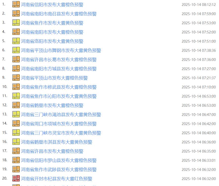 出行提示_河南天氣預報_河南高速路況