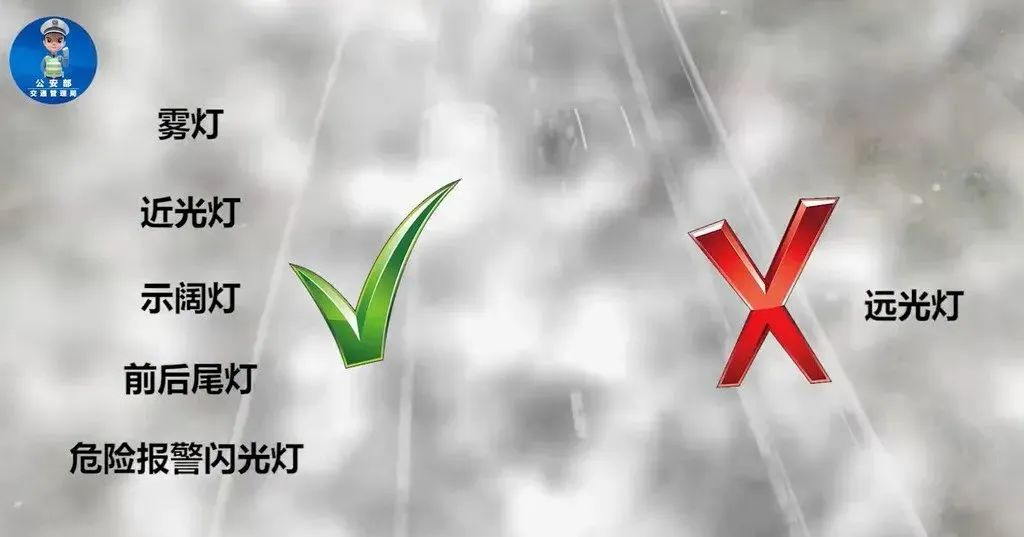 出行提示_團霧天氣行車(chē)注意事項_高速公路團霧安全駕駛