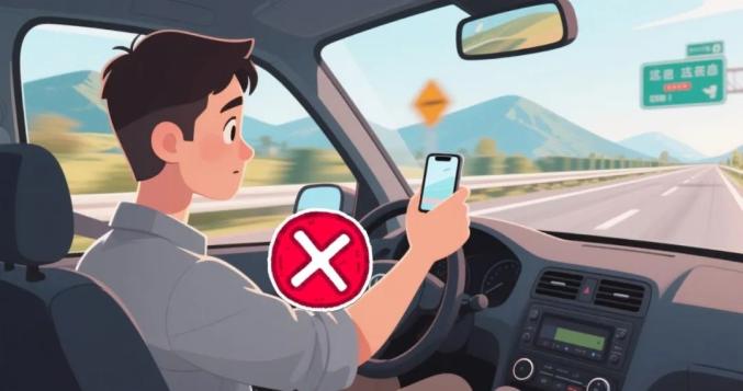 分心駕駛危害與預防_避免開(kāi)車(chē)看手機事故_出行提示