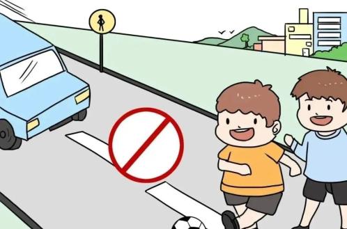 出行提示_步行安全5要_過(guò)馬路遵守信號燈