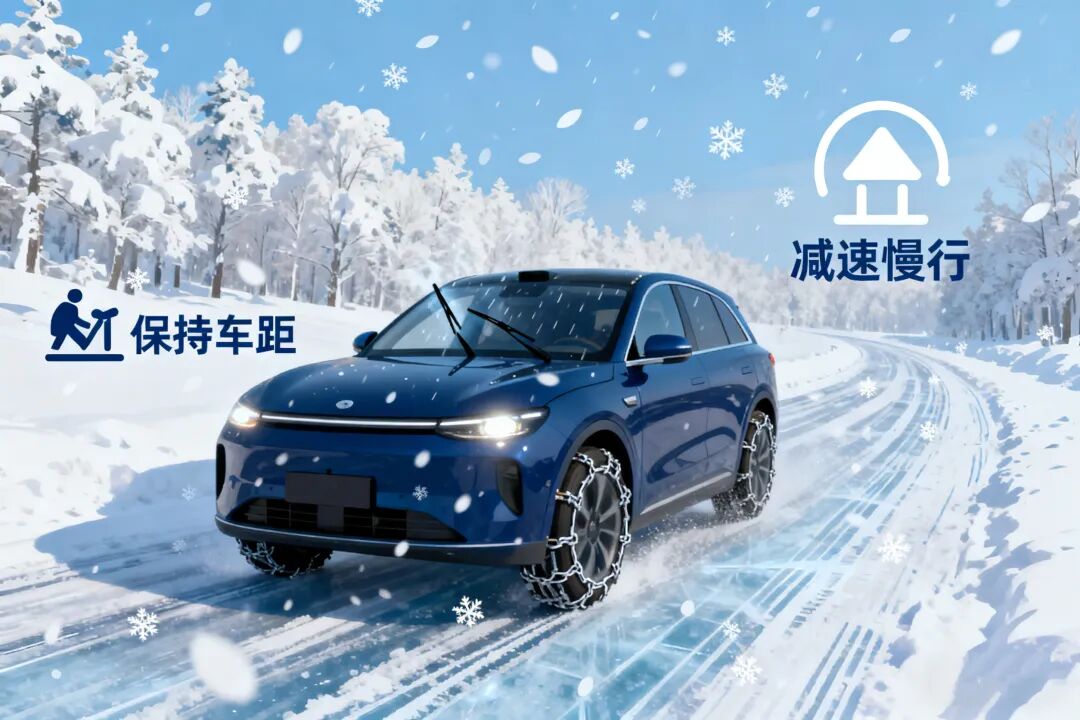 道路冰雪黃色預警_滬嘉鄉交通安全提示_出行提示